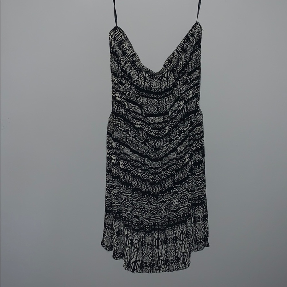 Strapless dress/coverup